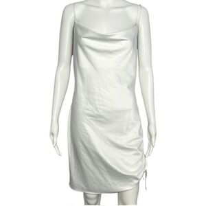 NWT Topshop‎ Ruched Satin Mini Slip Dress Size 8